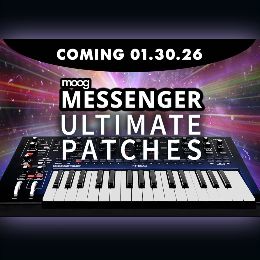 New Moog Messenger Patches and Presets