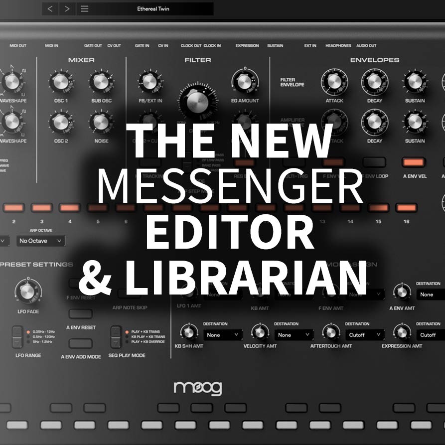 MOOG-Messenger-Librarian and Editor