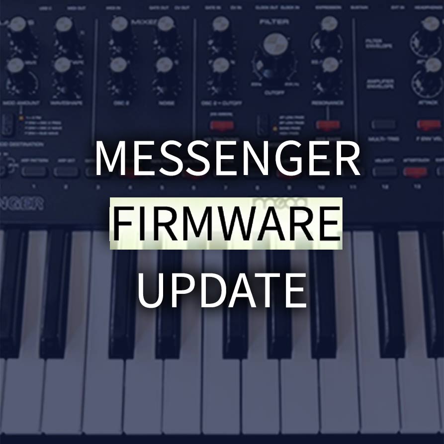 Moog Messenger FIRMWARE UPDATER